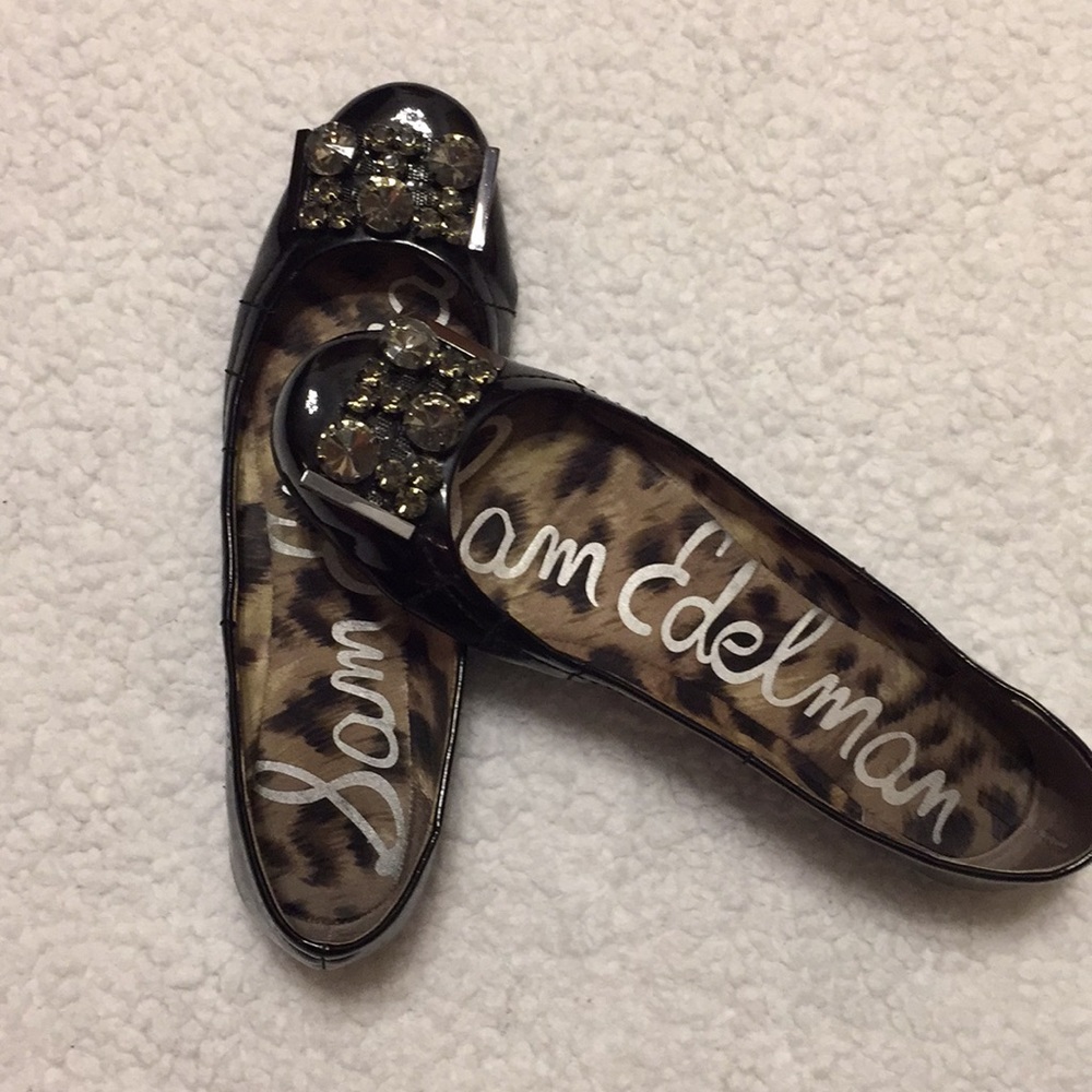 Sam Edelman black flats size 7